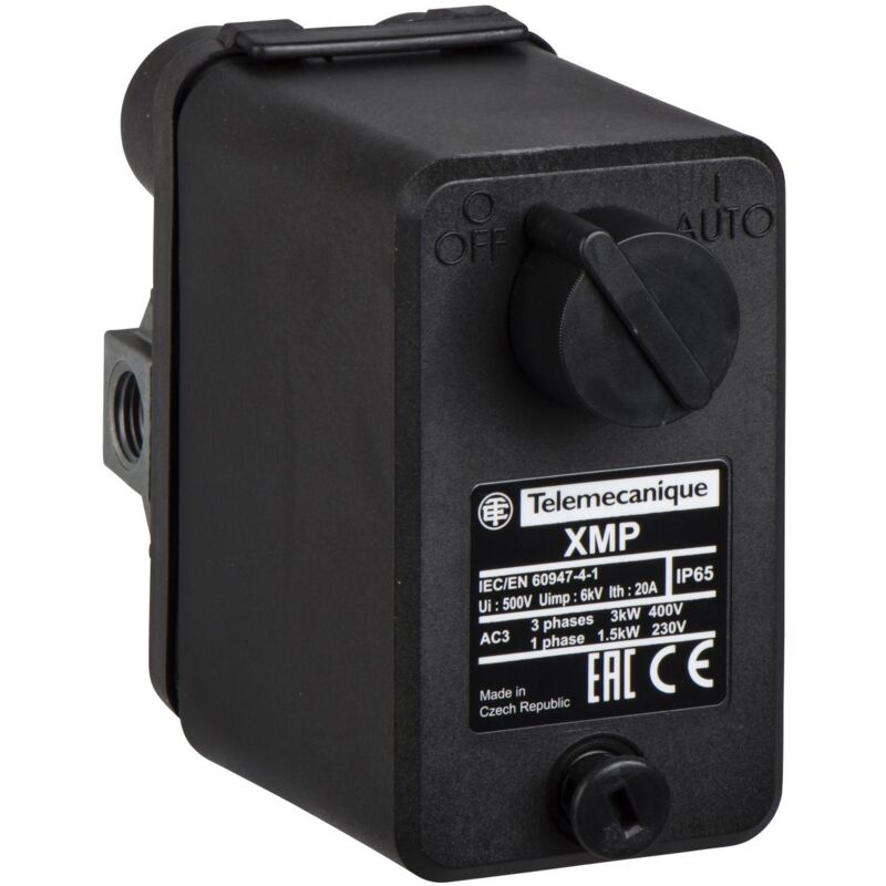 Schneider - Xmpe12c2431 Telemecanique Pressostat 12bars - écart Réglable 2 Seuil - Air/eau - Osisense Xmp - Compatible Compresseur