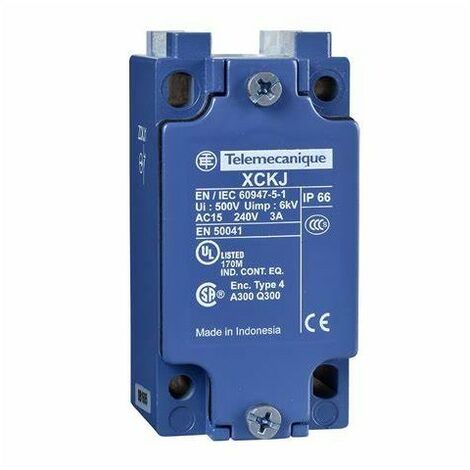 Telemecanique ZCKJ2 Interruttore di finecorsa Sensori OsiSense XC, 2 N/O, 2 N/C, 10A, 240V