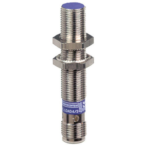 Telemechanical Sensors XS512B1DAM12 XS inductive metal detector - M12 L61mm embeddable Sn2mm DC2 NO - M12