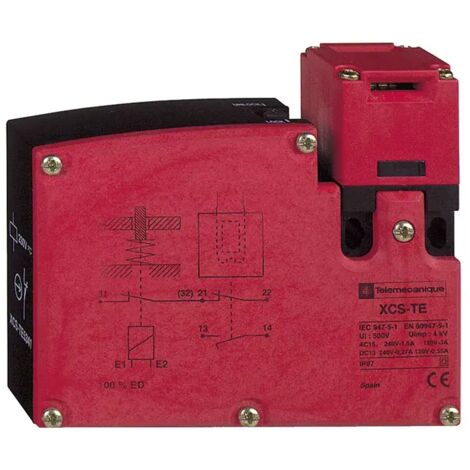 Telemechanik Sensors XCSTE5311 Preventa XCS-TE - inter. de pos. de sécu. plastique à clé - 1O+1F 24V - 2xPg11