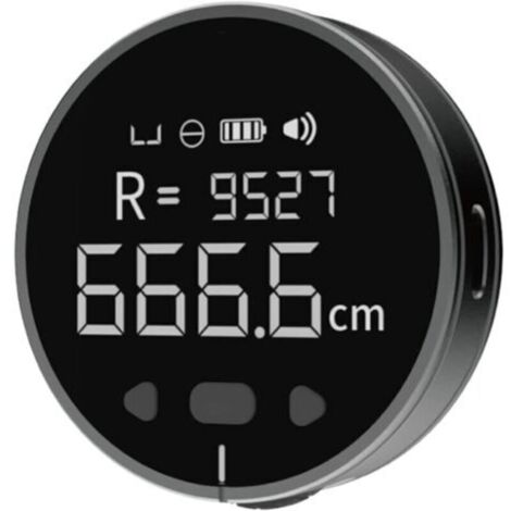 Télémètre 9,99 m, télémètre portable avec règle électronique, télémètre numérique portable, mètre ruban électronique, mètre ruban électronique, mètre ruban et mesure