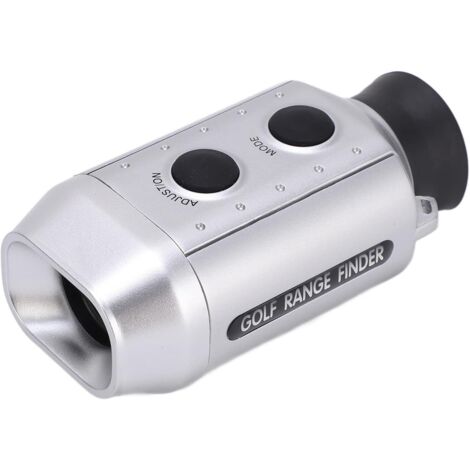 Télémètre de golf, 7x amélioré optique monoculaire de poche, chasseur / golfeur 1000 mètres télémètre, outil de télémétrie numérique de haute précision, oscilloscope de golf portable, mode Golf / univ