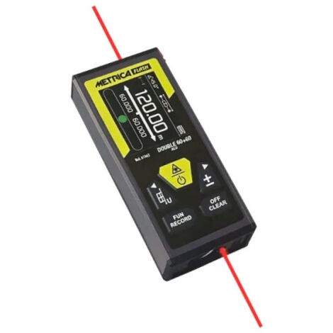 Télémètre Double Alu 60 + 60 m - METRICA - 61662