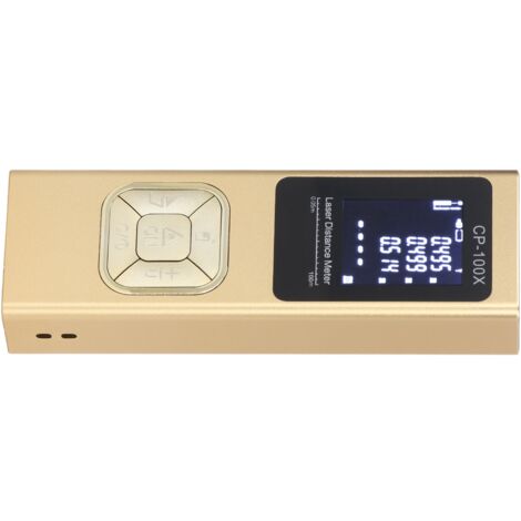 Télémètre Laser 100m Haute Précision, Compact avec Écran LCD - Mesure Numérique Fiable pour Bricolage et Construction
