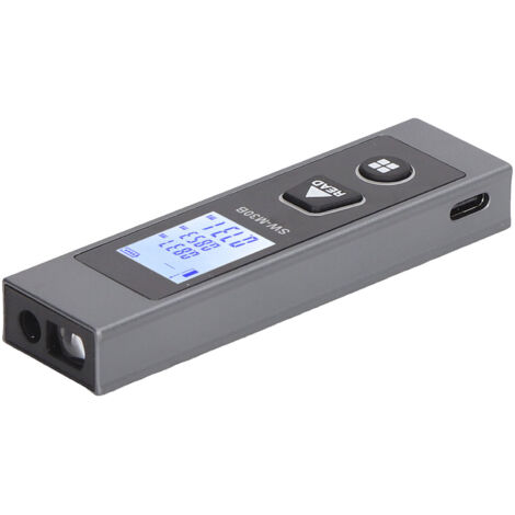 Télémètre Laser 30m avec Écran LCD pour Travaux de Rénovation et Bricolage