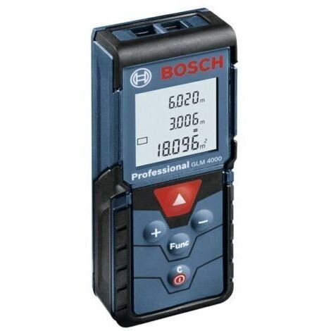 Télémètre laser 40 mètres, précision +/- 1,5 mm, indice de protection IP54, mesure rapide en 0,5 seconde, résistant aux chocs jusqu'à 1 mètre. - 0601072981