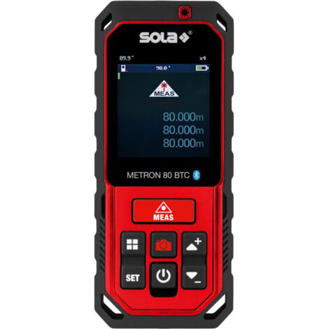 Télémètre laser avec fonction Bluetooth Sola Metron 80 BTC