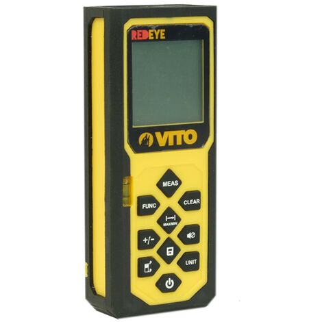 Télémètre laser Digital professionnel portée 60 m précision 3 mm Arrêt auto mesure de distances VITO