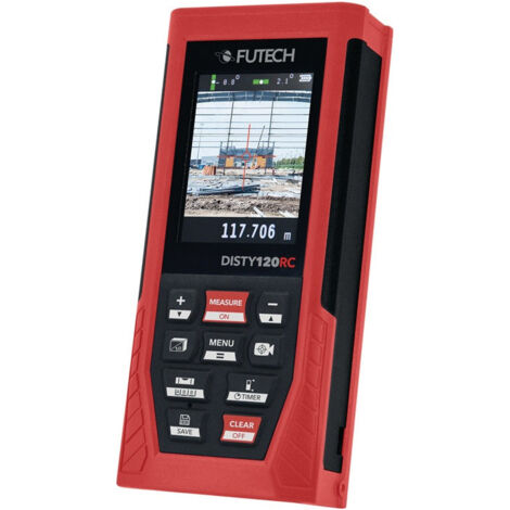 Télémètre laser DISTY 120 ROUGE 0,05 b.120m ± 2mm IP 54 FUTECH