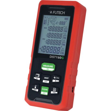 télémètre laser DISTY 60 VERT 0,05 b.60m ± 2mm IP 54