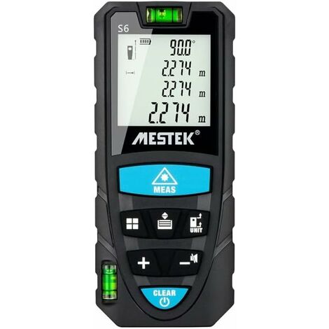 Télémètre laser électronique portable de haute précision règle électronique infrarouge règle laser télémètre (50 mètres) testeur d'outils