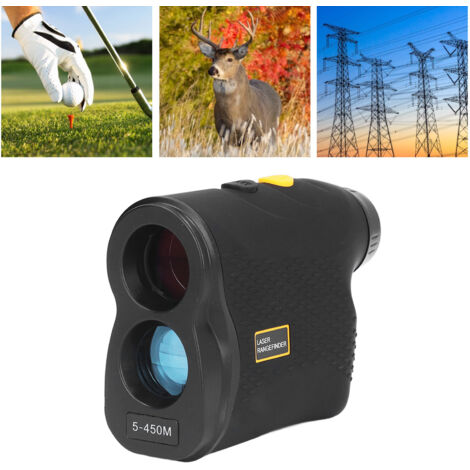 Télémètre Laser Golf Maximum 450m Prise Manuelle Imperméable Ergonomique Précision Élevée