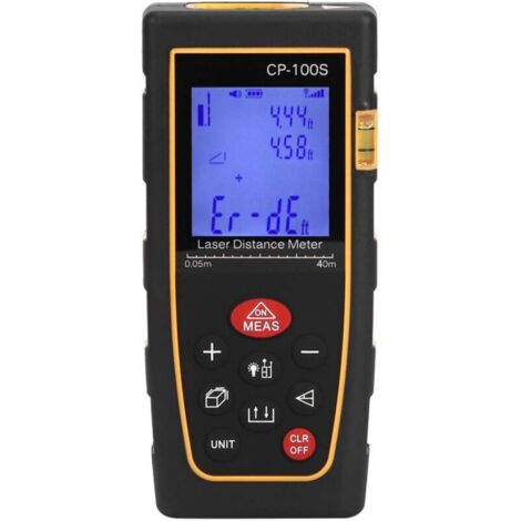 Télémètre laser, mesureur de distance laser, étanche et résistant à la poussière, télémètre infrarouge, mesure de distance infrarouge, matériau ABS, pour la construction et l'industrie