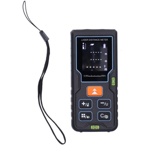 Télémètre Laser Mini S40 pour Mesures Intérieures, Portée 0.05‑40m
