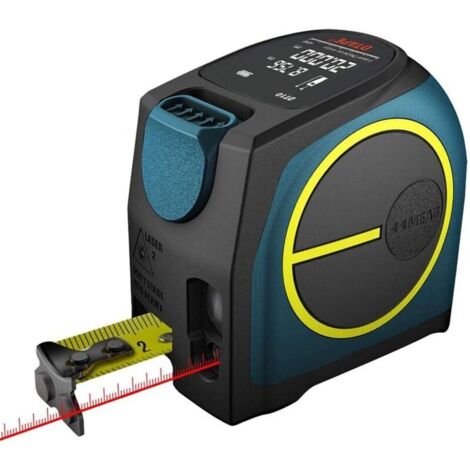 Télémètre laser numérique, écran LCD rétroéclairé, mesure de distance précise
