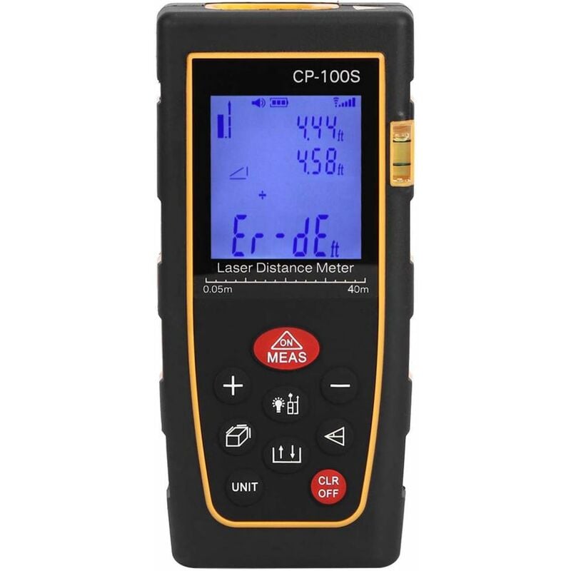 Télémètre Laser Télémètre Laser étanche et étanche à la poussière Télémètre Infrarouge Mesure de Distance Infrarouge Matériau ABS, pour la