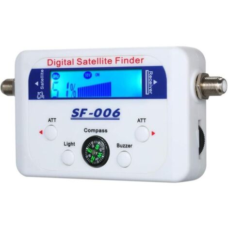 Télémètre satellite avec écran LCD et boussole