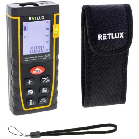 Telemetro laser 40 m - RETLUX - RHT 100