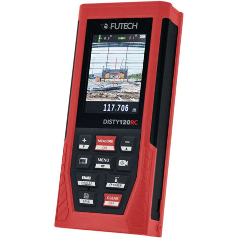 Telémetro láser  DISTY 120  RED 0,05  a 120m  ± 2mm  IP 54  FUTECH