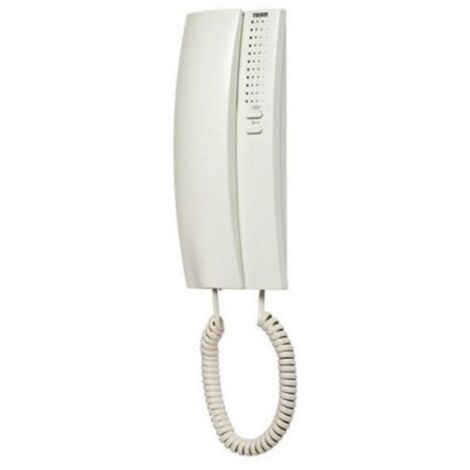 Téléphone de porte universel 374240 – Interphone 12Vac avec contrôle volume – Installation sécurisée – Compatible systèmes anciens – Tegui