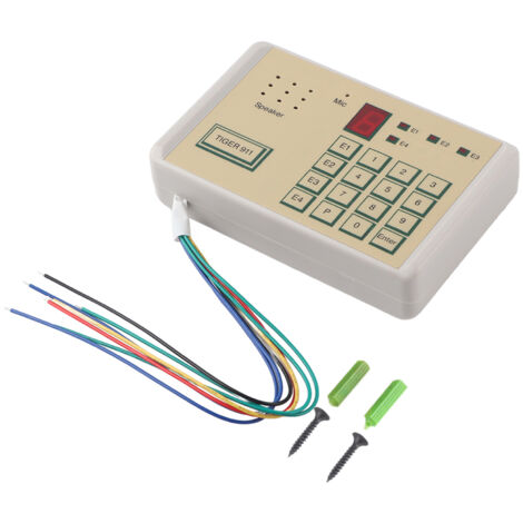 Téléphone de sécurité filaire avec composeur automatique pour alarme maison anti-intrusion