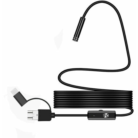 Téléphone endoscope étanche 3,5 m Ligne dure - 5,5 mm CHAM