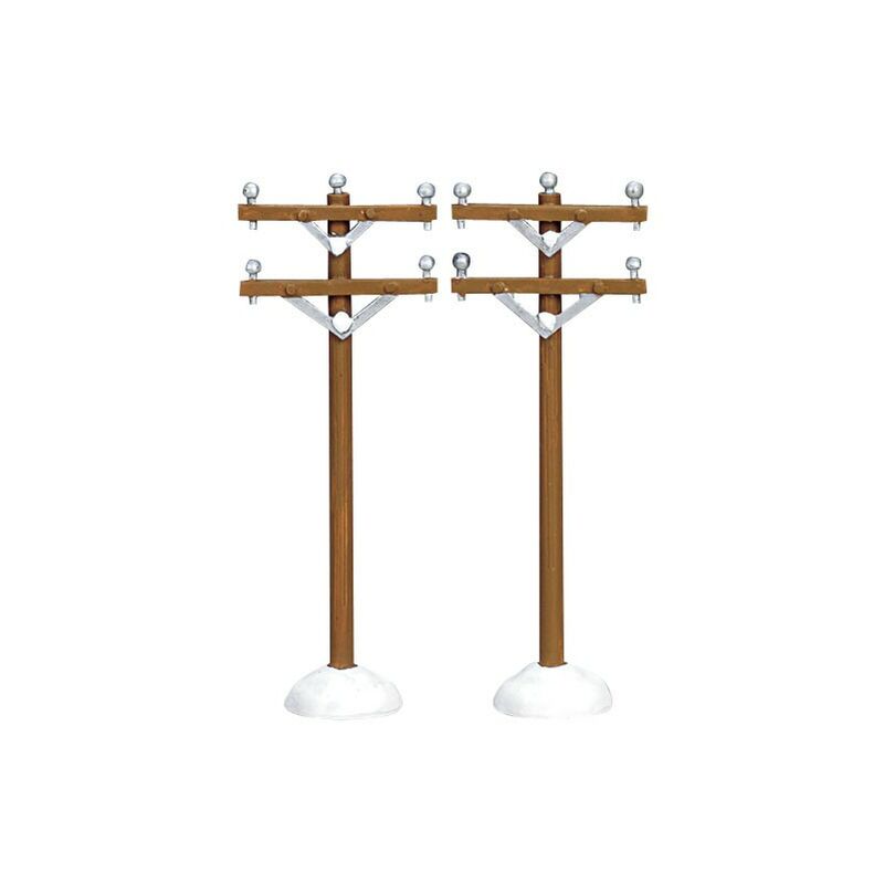 Lemax Telephone Poles Set Of 2 Art.-nr. 64461