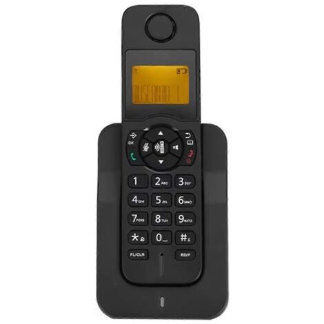 Téléphone sans fil D1005, appels mains libres, identification de l'appelant, prise européenne