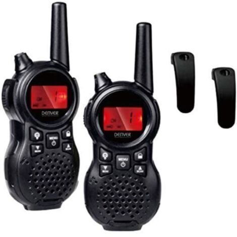 TÉLÉPHONE, Talkie-walkie, Talkie-walkie LPD, Ensemble de talkie-walkie Denver : Caractéristiques : Type : pmr Nombre de canaux : 8-AquaForge