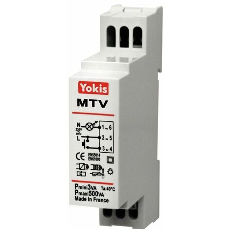 Telerruptor regulador cableado Yokis By Golmar MTV500M