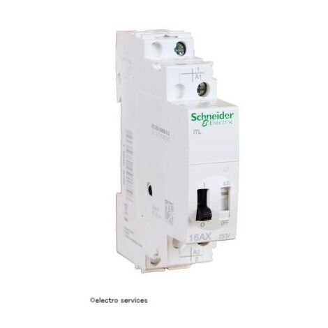 Télérupteur 16A 1NO 230...240VCA 110VCC 50-60Hz Schneider