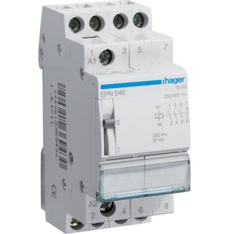 Télérupteur 3F+1O 230V HAGER EPN546