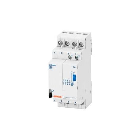 TELERUPTEUR 4NO 16A 230VAC 2M GEWISS GWD6669