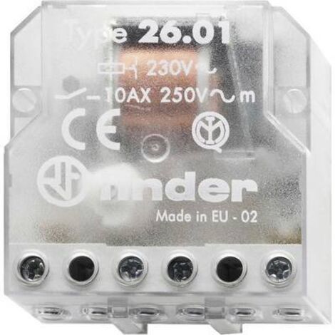 TELERUPTEUR BOITE 48VAC 1NO 10A FINDER 237985