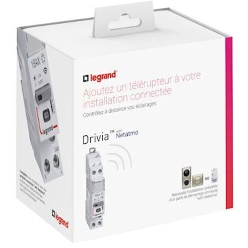 Telerupteur modulaire pour installation connectee drivia with netatmo