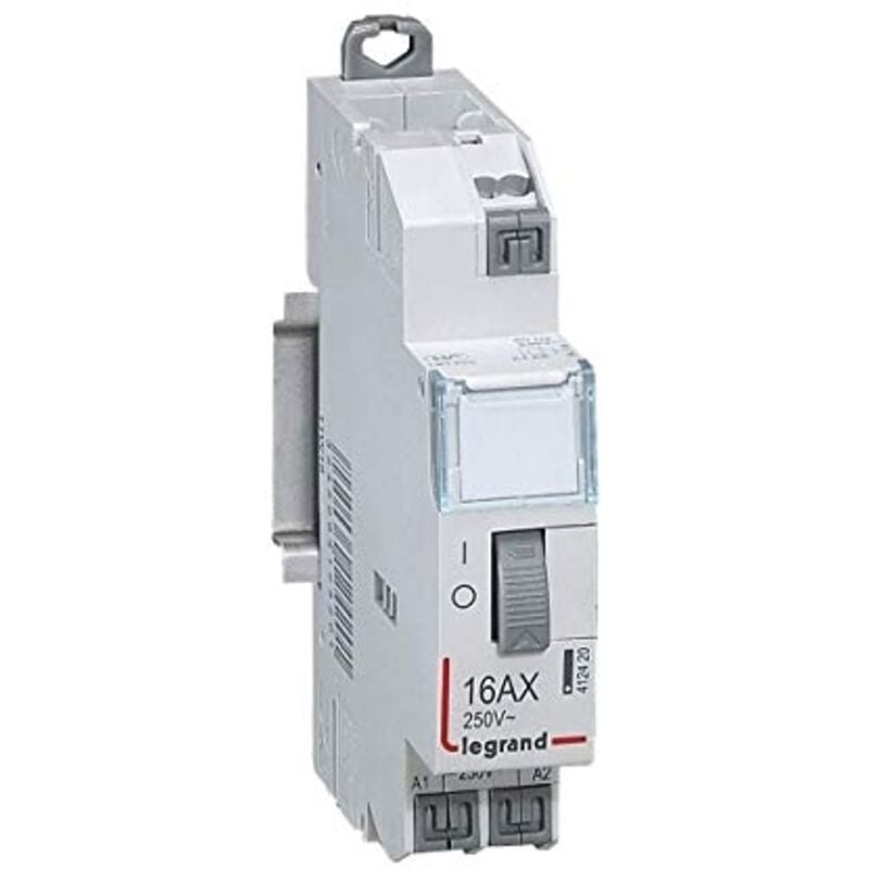 Télérupteur CX³ standard avec bornes à vis 1 Pôle 16A 250V contact 1F tension commande 24V 1 module LEGRAND 412405