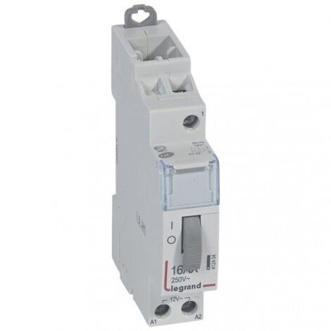 TÉLÉRUPTEUR LEGRAND CX3 16A 1 CONTACT NF BOBINE 12 VOLTS AC 412404