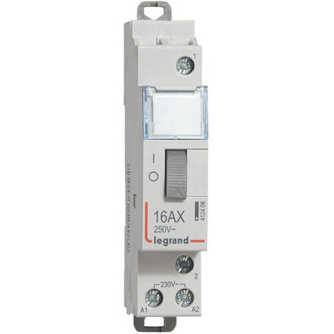 Contacteur Schneider ICT Acti9 2NO 16A 12VCA - Blanc, Pour Commande à Distance (éclairage, Chauffage)