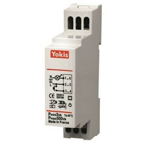 TELERUPTEUR MODULAIRE gamme Yokis 230V - 50hertz - MTR500M