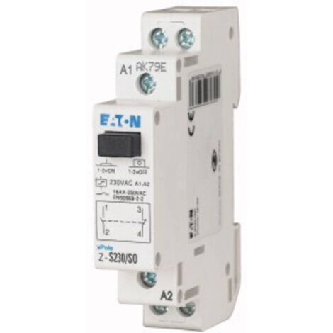 Télérupteur pour profilé Eaton Z-S240/SS 2 NO (T) 16 A 1 pc(s) Q225392