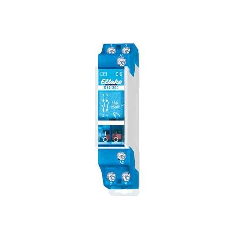 Télérupteur pour profilé Eltako S12-200-8V 2 NO (T) 8 V/AC 16 A 2300 W 1 pc(s) X249072
