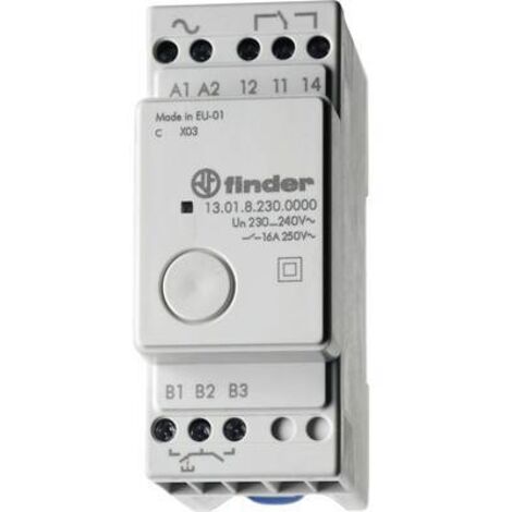 Télérupteur pour profilé Finder 13.01.0.012.0000 1 inverseur (RT) 12 V DC/AC 1 pc(s) W418522