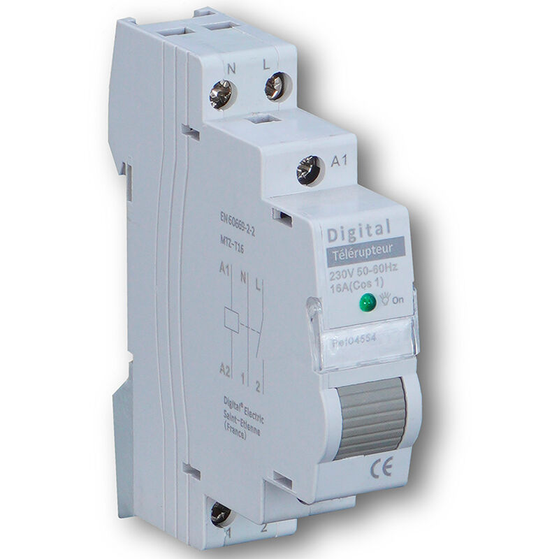Télérupteur Silencieux 1x16A 220Vac