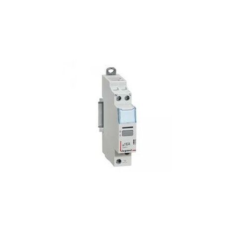 Télérupteur silencieux bornes vis 16A 250V contact 1F - 1 module - Legrand