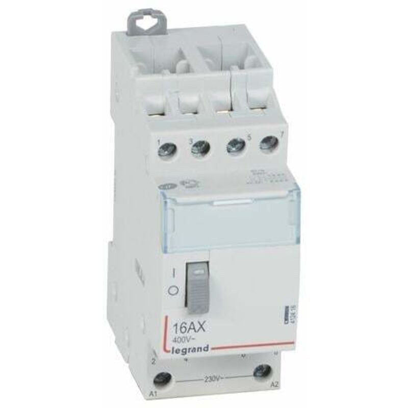 Legrand - Télérupteur CX³ standard avec bornes à vis 4P 16A 400V contact 4F - tension commande 230V - 2 modules