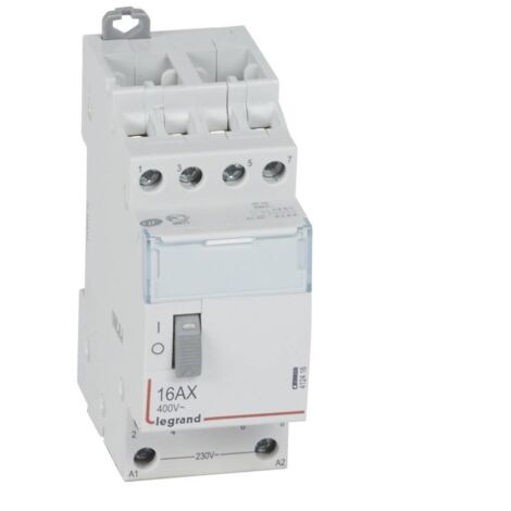 TELERUPTEUR STANDARD CX3 230V 4 POLES 16A LEGRAND 412416