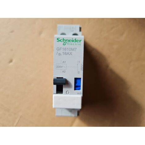 TELERUPTEUR TL 16A 220V 1NO SCHNEIDER GF1610M7 Impulse Relay