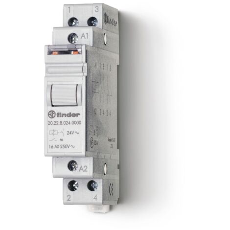 Telerupteur volet roulant 2NO 16A 230V AC inverseur 4 séquences 267548 FINDER 202882300000