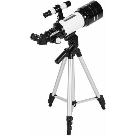 Télescope astronomique 150X HD monoculaire haute puissance modèle 30070, blanc - blanc - GHOST