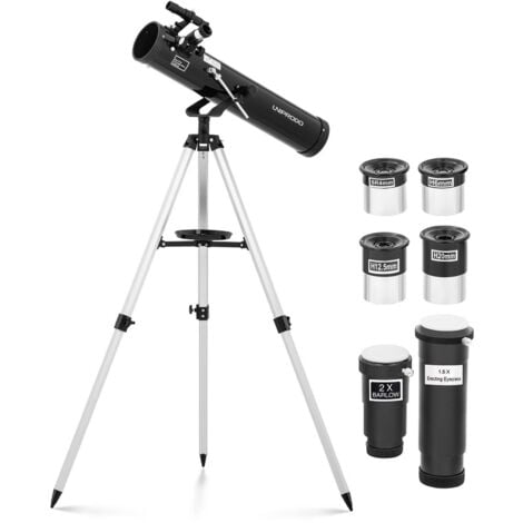 Télescope Avec 4 Oculaires Filtre Trépied Reflector Telescope 120x ø76mm 700mm